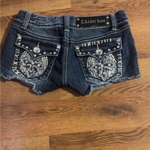 LA Idol denim shorts